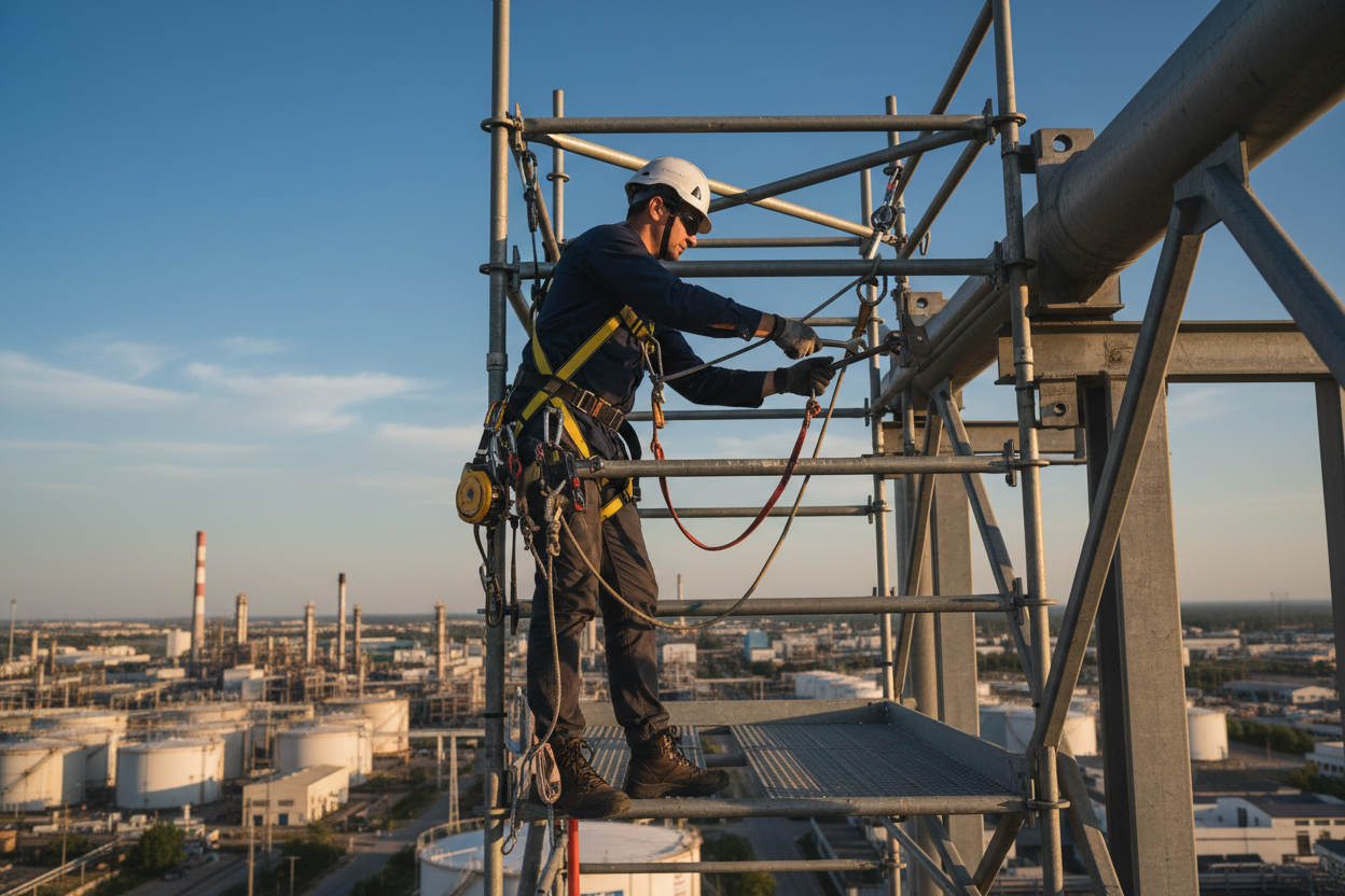 Medidas básicas de seguridad al trabajar en altura