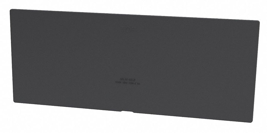 Divider 10 7/16 in Black 8 PK8