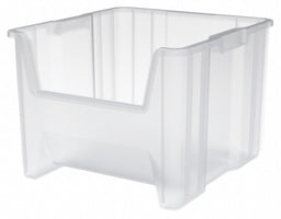 F8826 Stacking Bin Clear Plastic 12 1/2 in