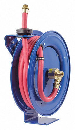 Spring Return Hose Reel 3/4 MNPT 25 ft