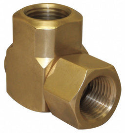 Swivel 90 Deg Brass 1/2 in FNPT Inlet