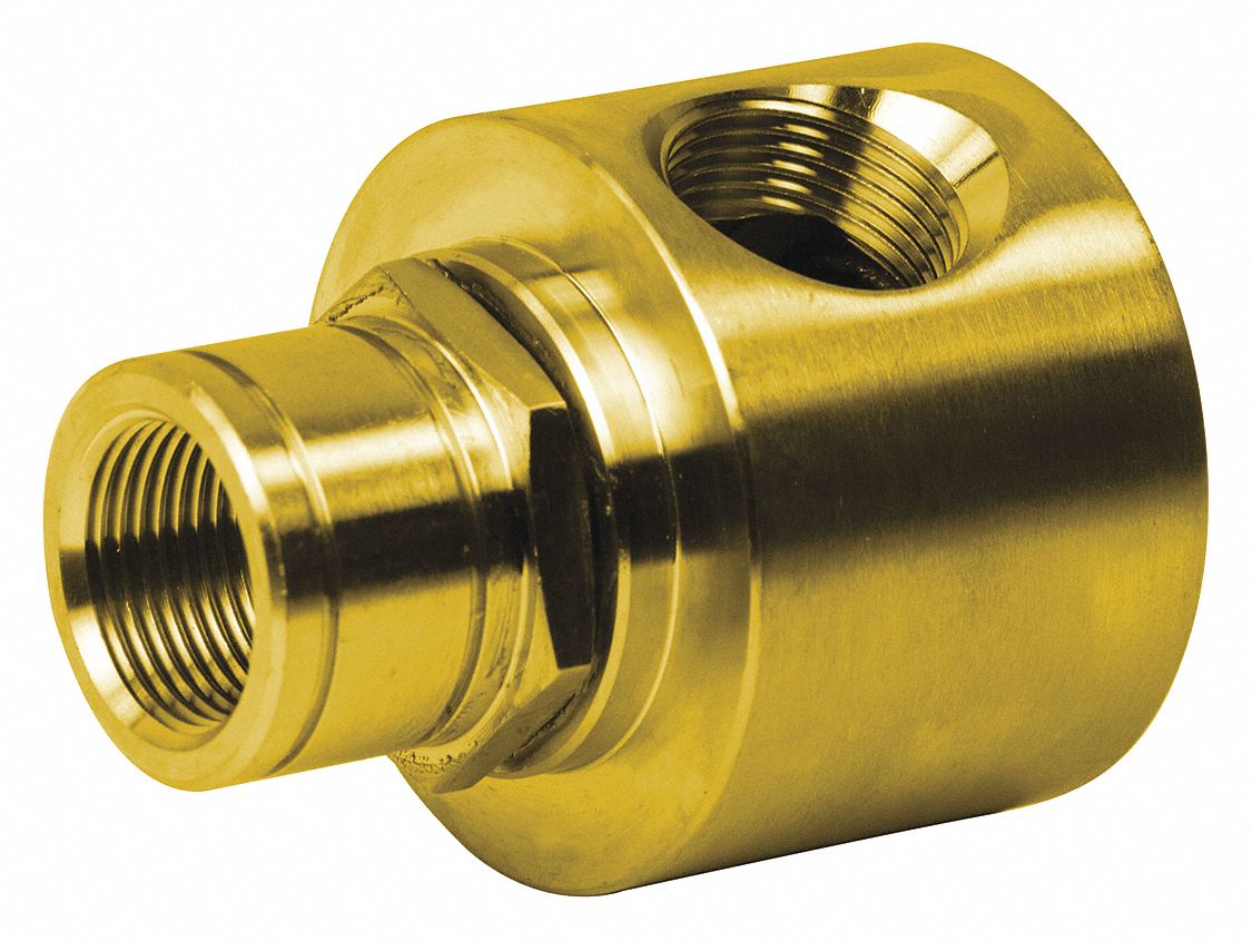Swivel 90 Deg Brass 3/4 in FNPT Inlet