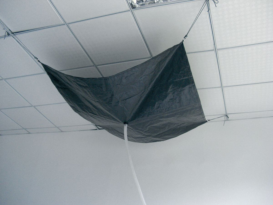 Roof Leak Diverter 7 ft Black