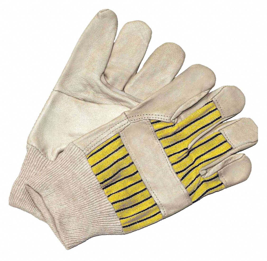PR Leather Gloves Elastic Cuff XL