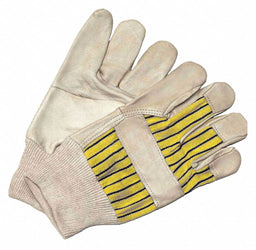 PR Leather Gloves Elastic Cuff XL