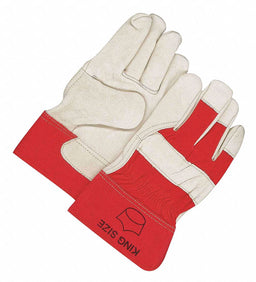 PR Leather Gloves Elastic Cuff XL
