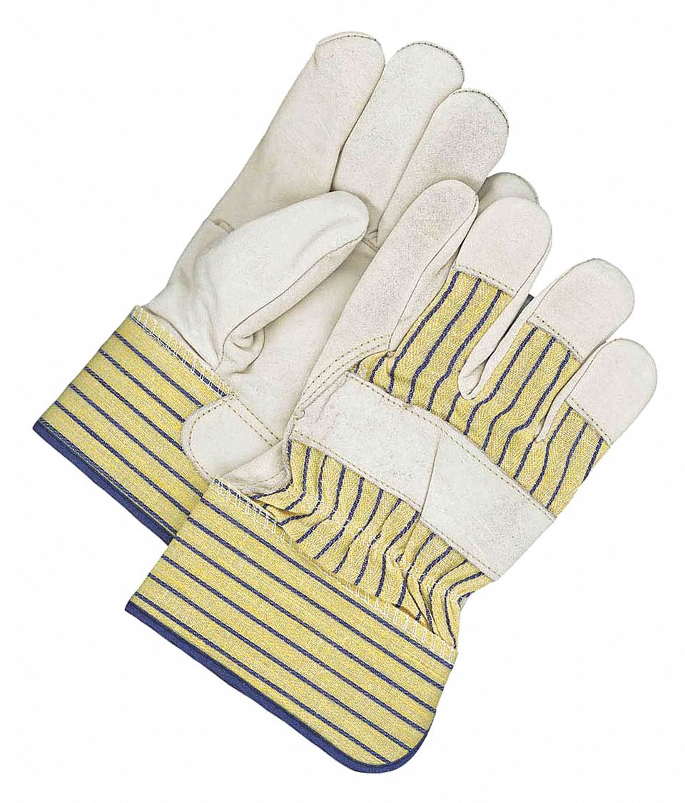 PR Leather Gloves Elastic Cuff XL