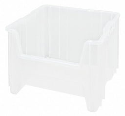 Bin Clear Polypropylene 12 1/2 in
