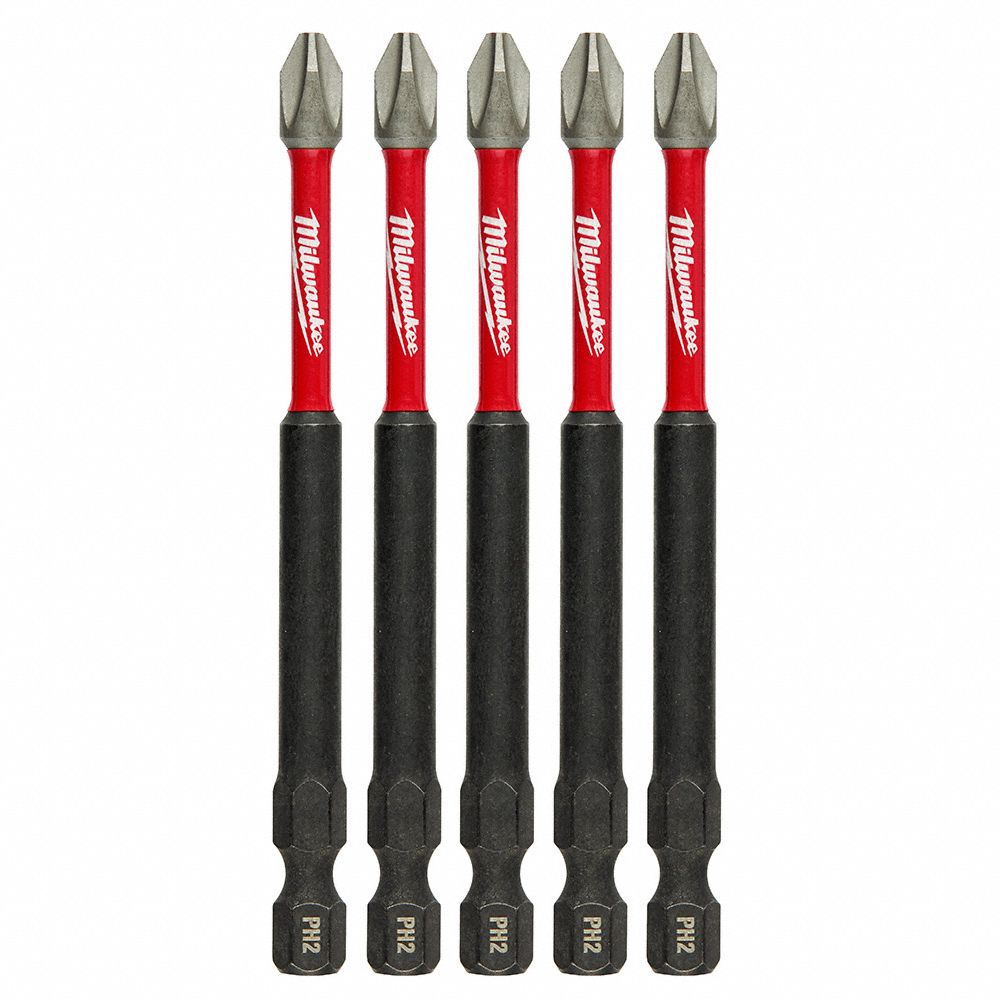 Insert Bit 1/4 Phillips #2 3-1/2 PK5