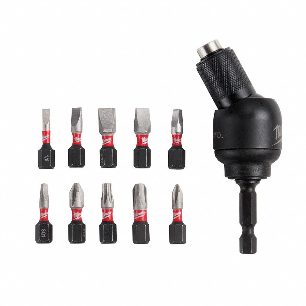 DriverBitSet 11pcs Steel Shank 1/4
