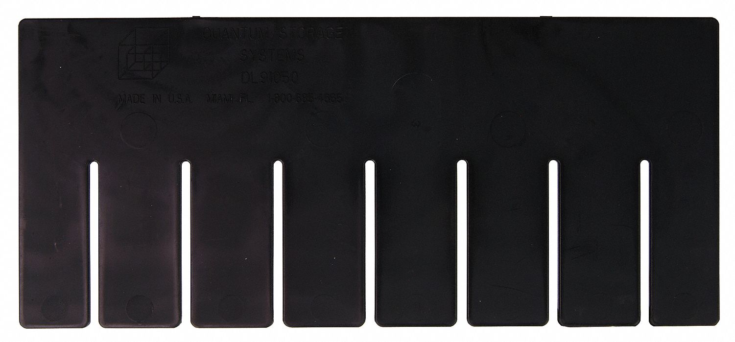 Divider Black PPC 8 1/4 in PK6