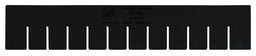 Divider Black PPC 3 in PK6