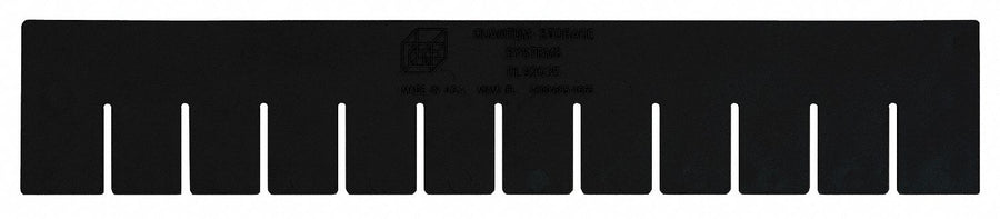 Divider Black PPC 3 in PK6