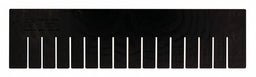 Divider Black PPC 17 1/2 in PK6
