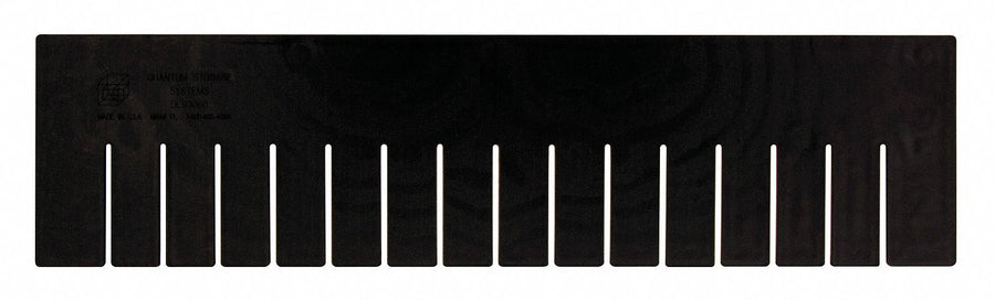 Divider Black PPC 17 1/2 in PK6