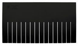Divider Black PPC 12 in PK6