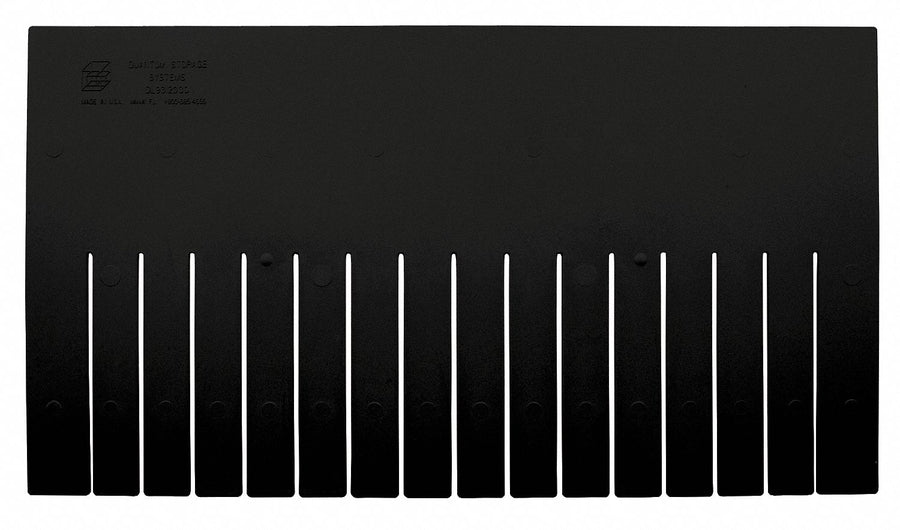 Divider Black PPC 12 in PK6