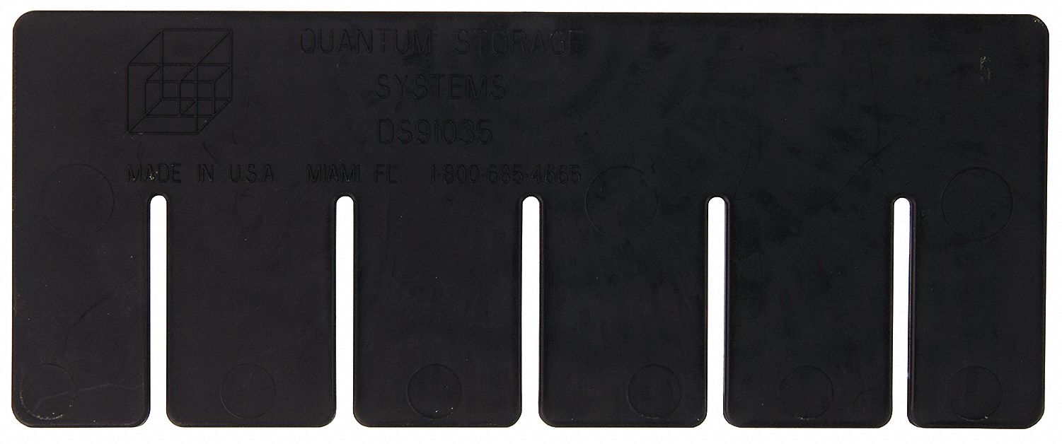 Divider Black PPC 3 in PK6