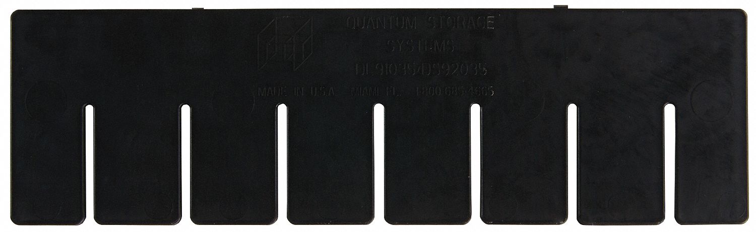 Divider Black PPC 10 7/8 in PK6