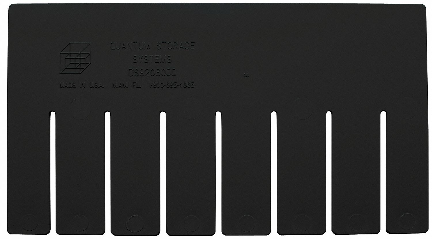 Divider Black PPC 10 7/8 in PK6