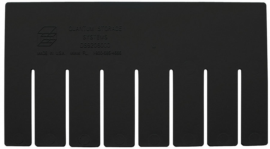 Divider Black PPC 10 7/8 in PK6