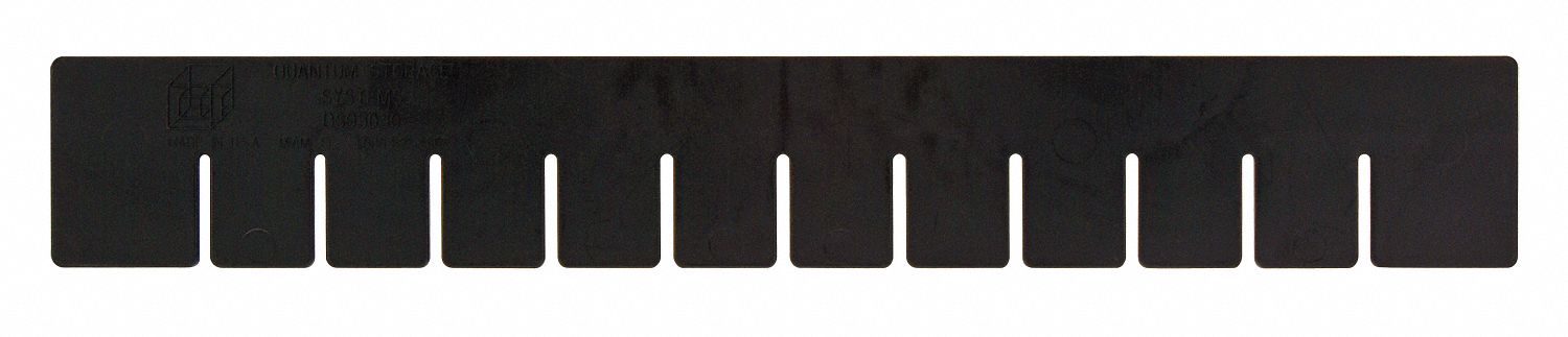 Divider Black PPC 17 1/2 in PK6