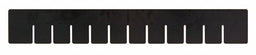 Divider Black PPC 17 1/2 in PK6