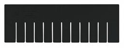 Divider Black PPC 5 1/4 in PK6
