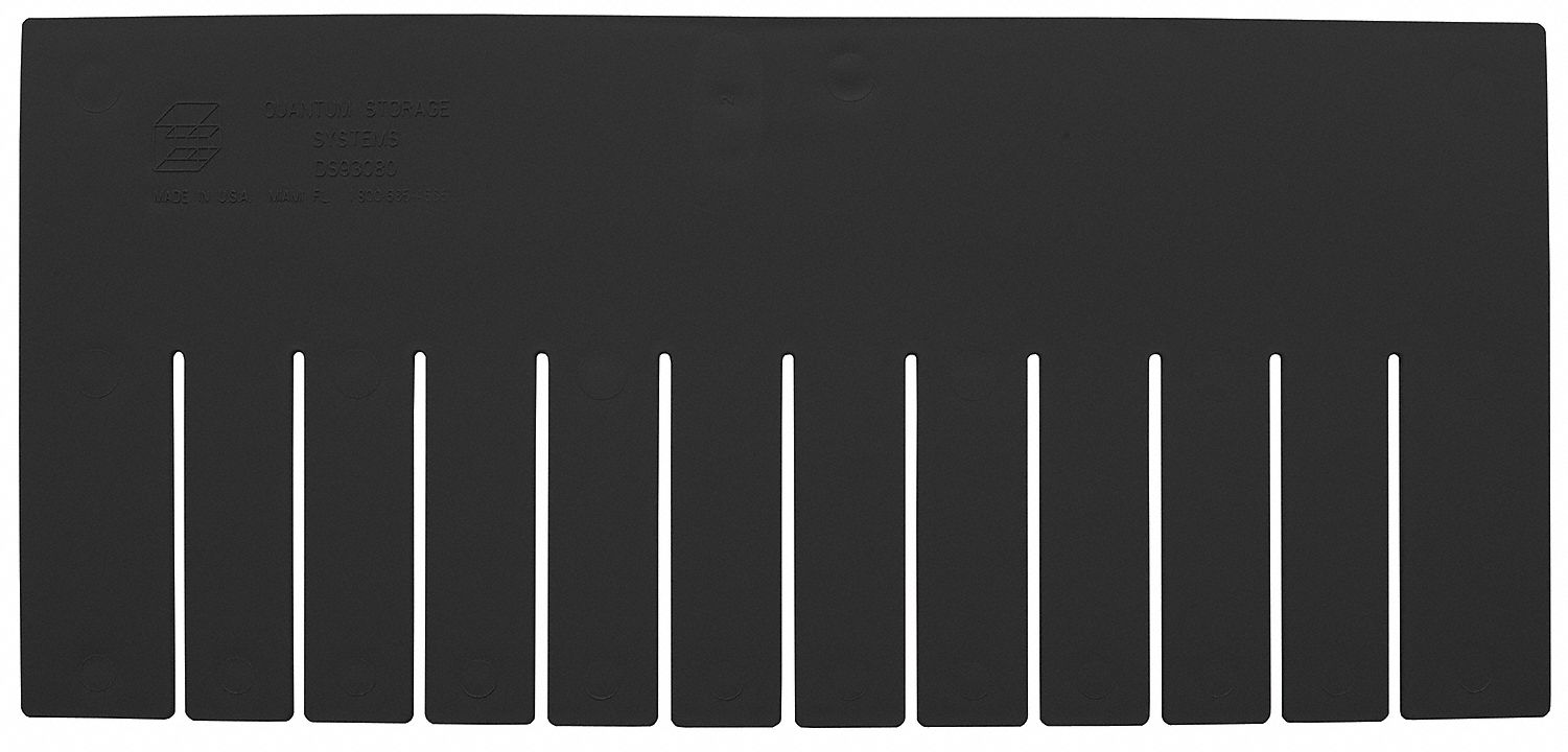 Divider Black PPC 7 1/4 in PK6