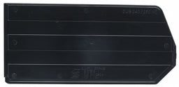 Divider 8 1/4 in Black 6 PK6