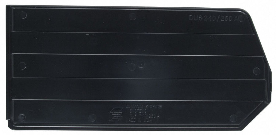 Divider 8 1/4 in Black 6 PK6