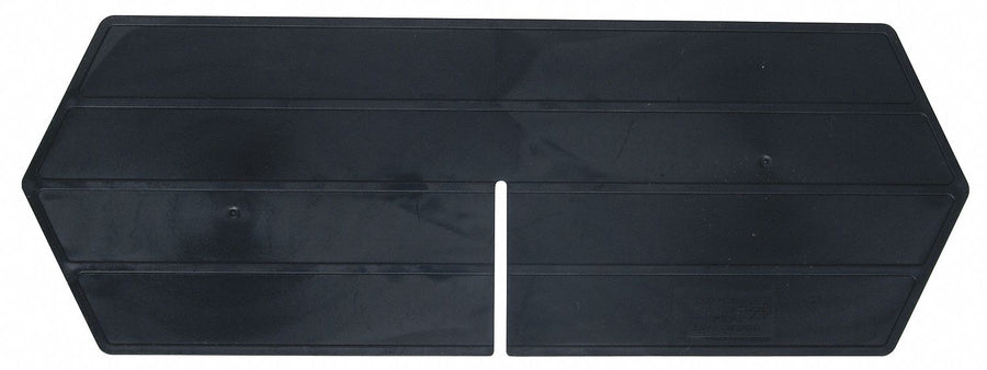 Divider 8 3/8 in Black 10 PK10