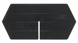 Divider 6 5/8 in Black 10