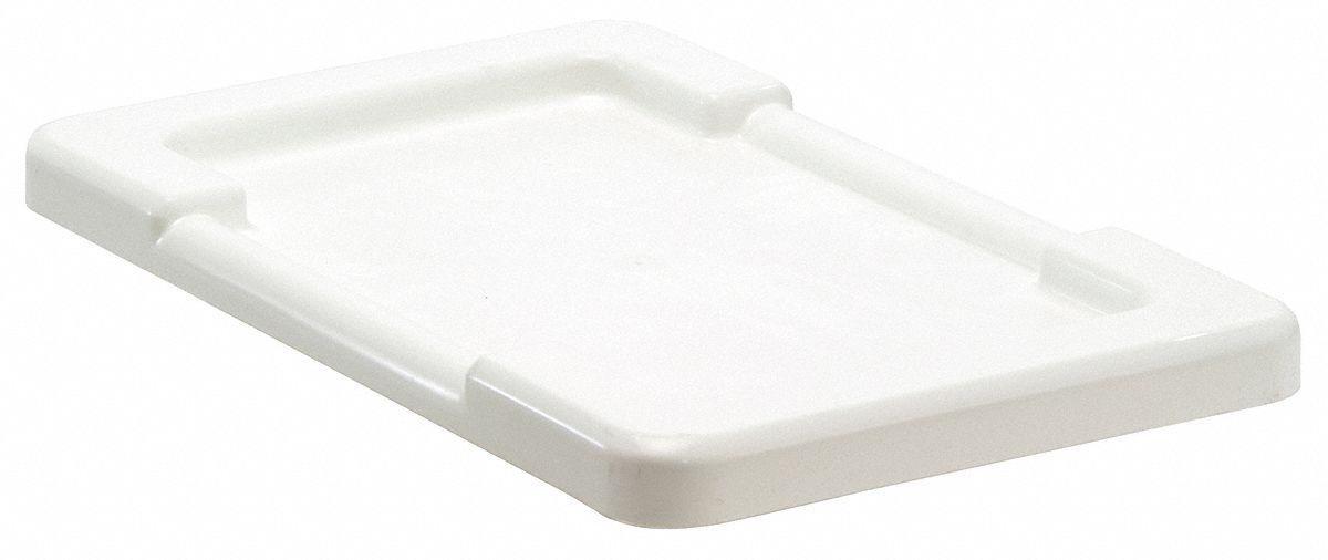 G8855 Lid White Polypropylene 23 3/4 in