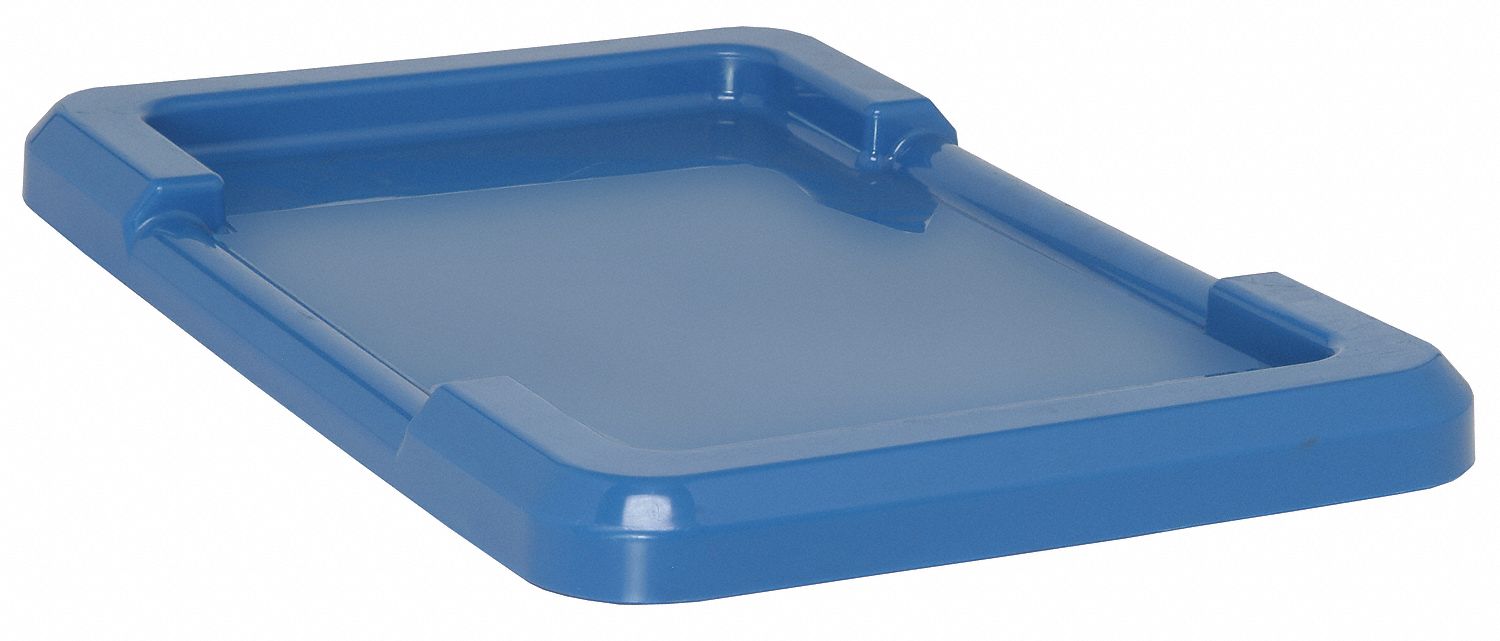 G8856 Lid Blue Polypropylene 25 1/8 in