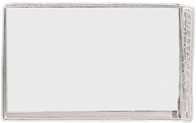 Label Holder Clear Slide-In PK24
