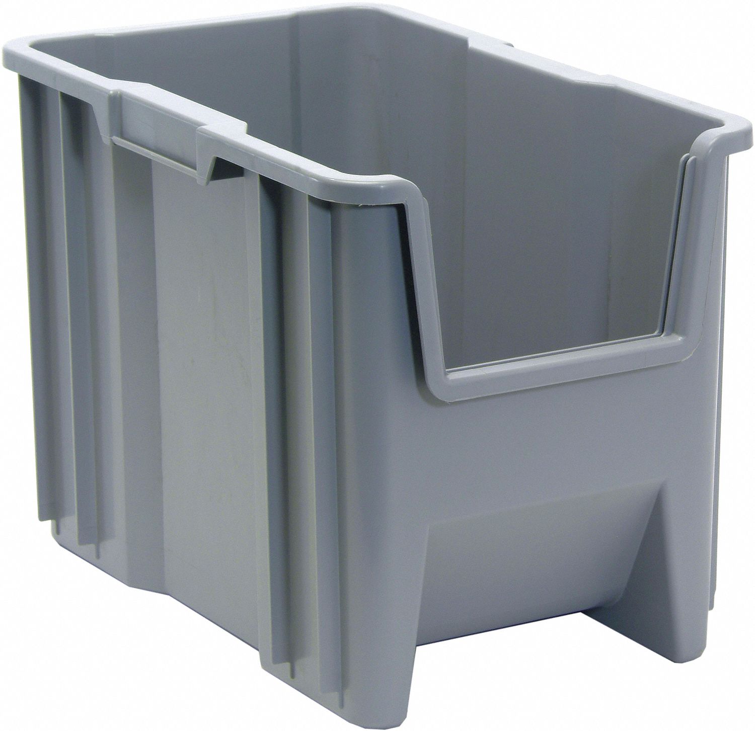 G2978 Bin Gray Polypropylene 12 1/2 in