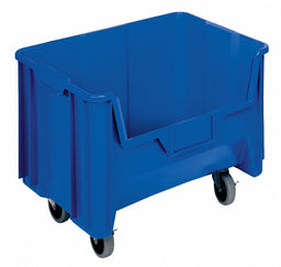 G2979 Mobile Bin Blue Polyethylene 12 7/16 in