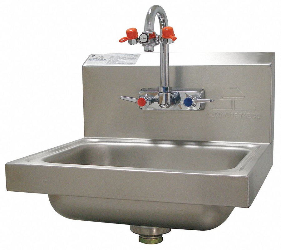 Eye Wash Hand Sink Rect 14 x10 x5