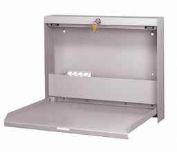 Folding Wall Mount Desk 16 3/8 H Gray