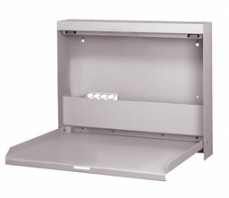 Folding Wall Mount Desk 16 3/8 H Gray