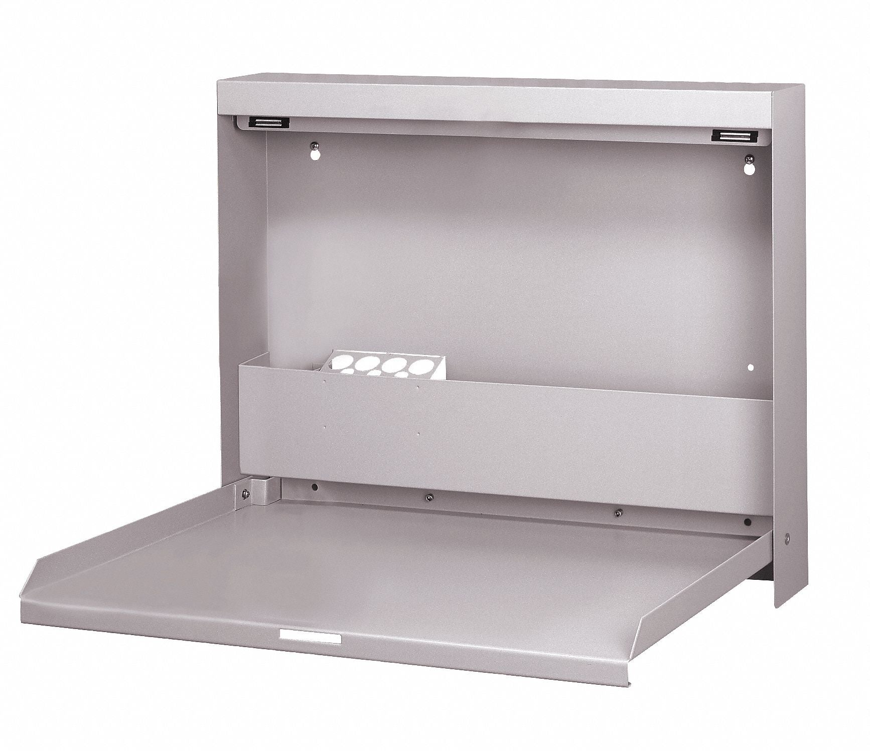 Folding Wall Mount Desk 16 3/8 H Gray