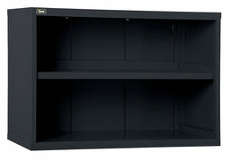 OverheadCab 31 x45 x27 3/4 Black 2Shlv