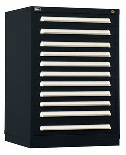 ModDrwrCab 44 x30 x28 Black 11Drwr