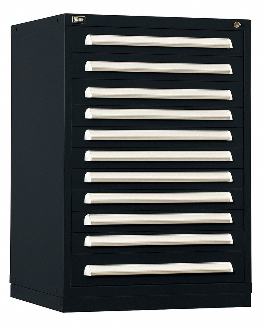 ModDrwrCab 44 x30 x28 Black 11Drwr