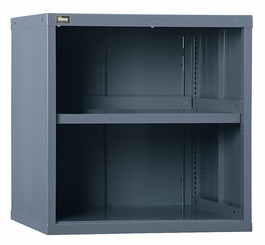 OverheadCab 31 x30 x27 3/4 Gray 2Shlv