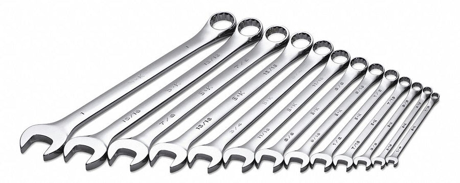 Combo Wrench St Steel Chrome Stnrd Ofst