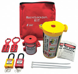 PortableLockoutKit Filled Electrical Red