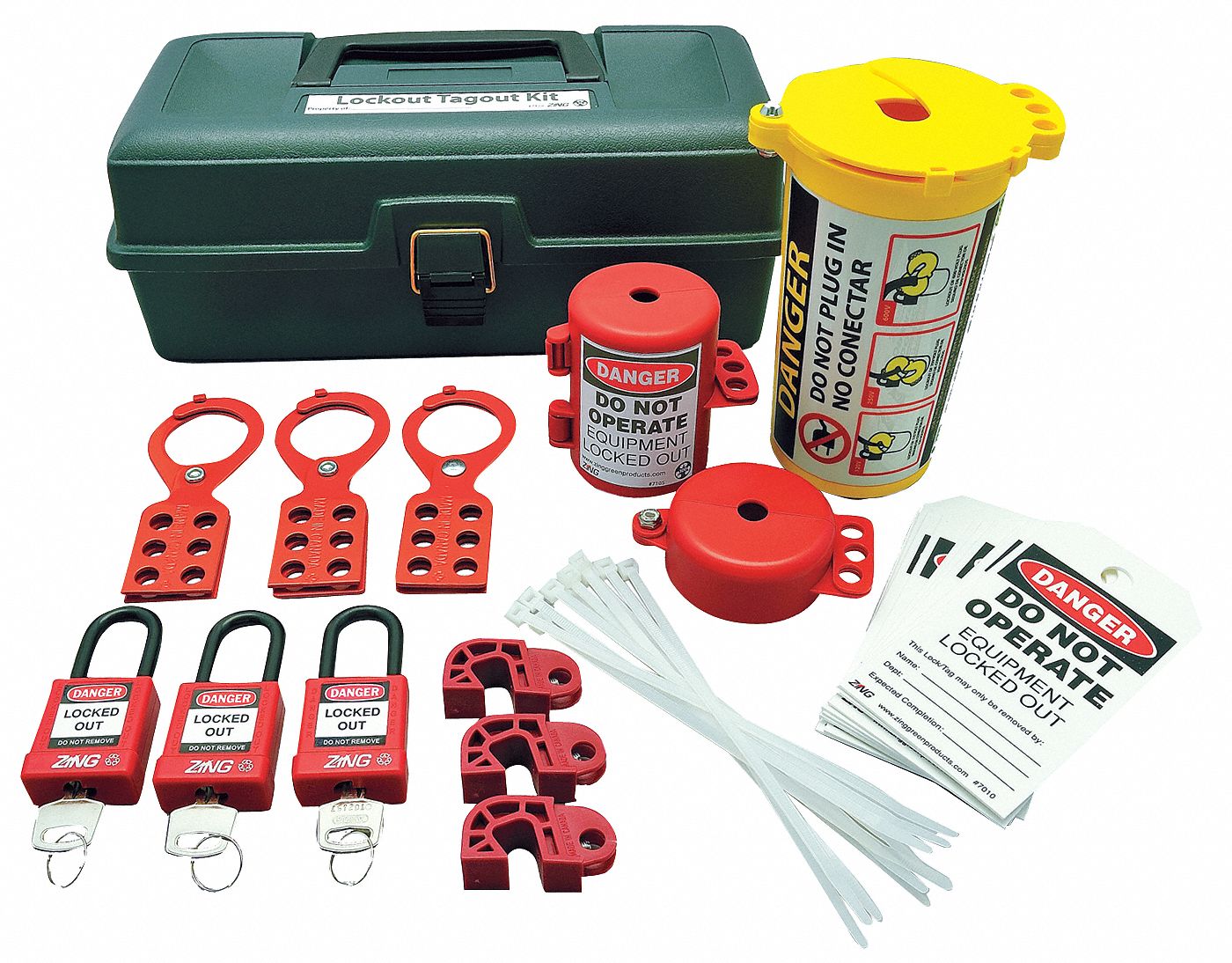 Portable Lockout Kit Electrical Tool Box