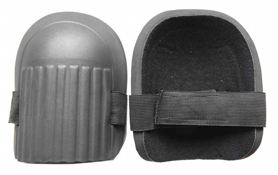 Knee Pad UNIV Hook/Loop Black/Gray PR